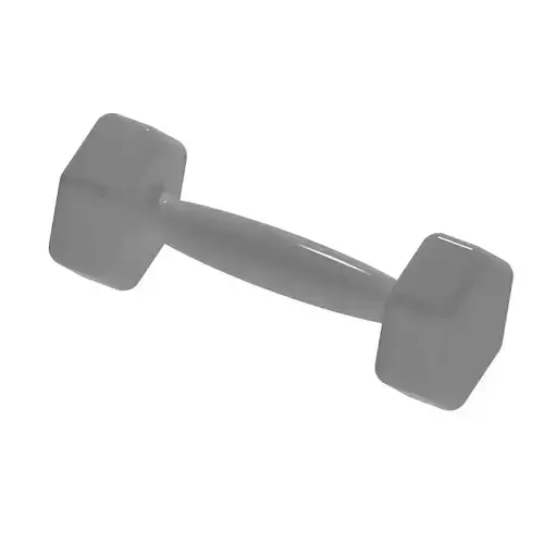 Stylish Dumbbell Toy 3D print model