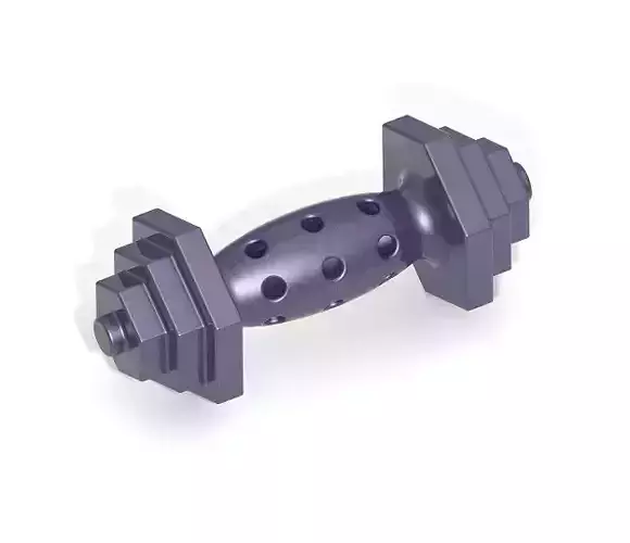 Classic Adjustable Dumbbell Toy 3D print model