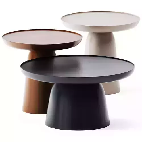 Metal Coffee Tables Hrib by Javorina