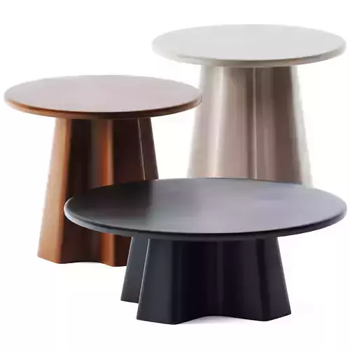 Metal Round Coffee Tables XX by Javorina