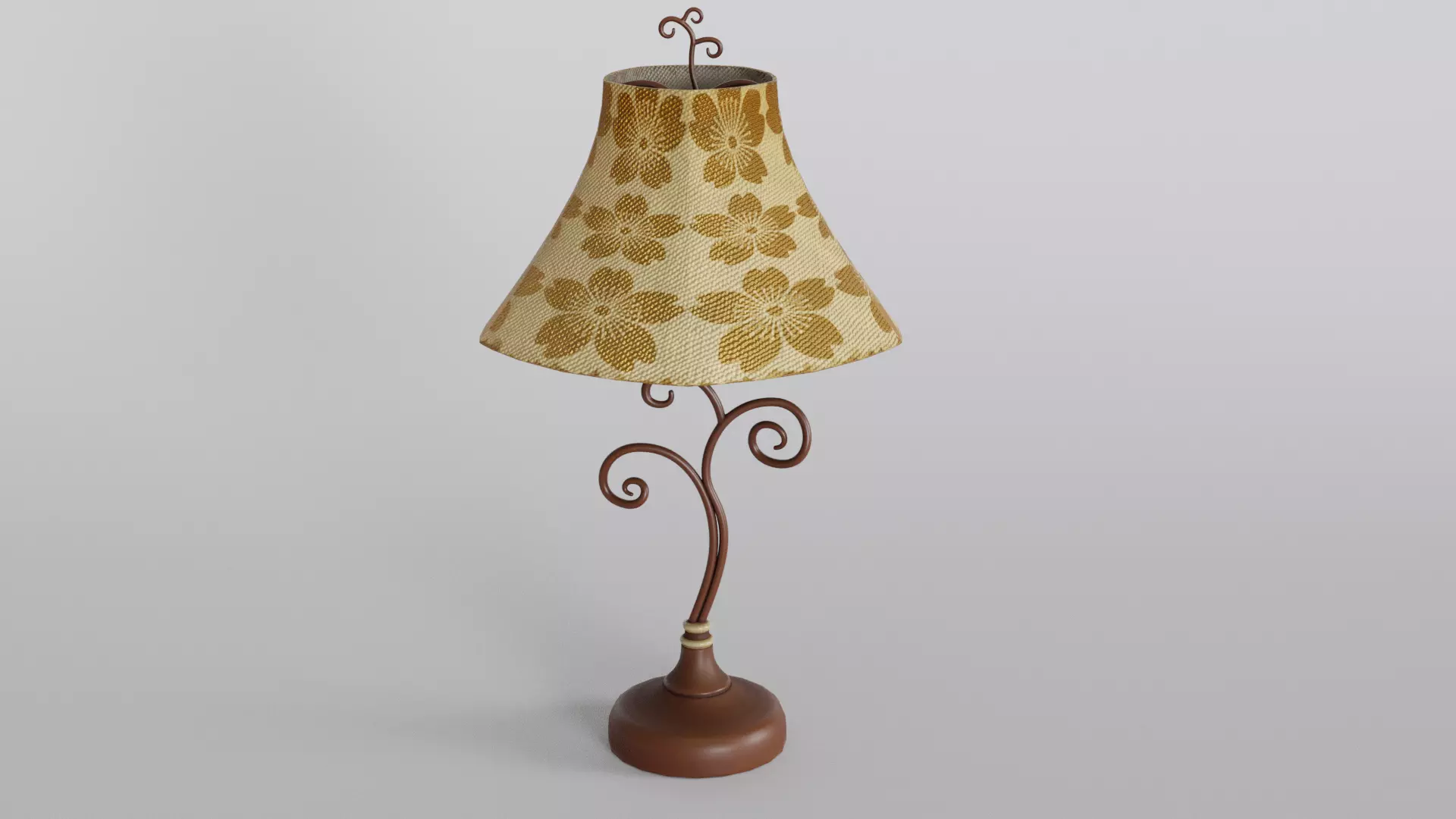 Bedroom Lamp 3D model_0