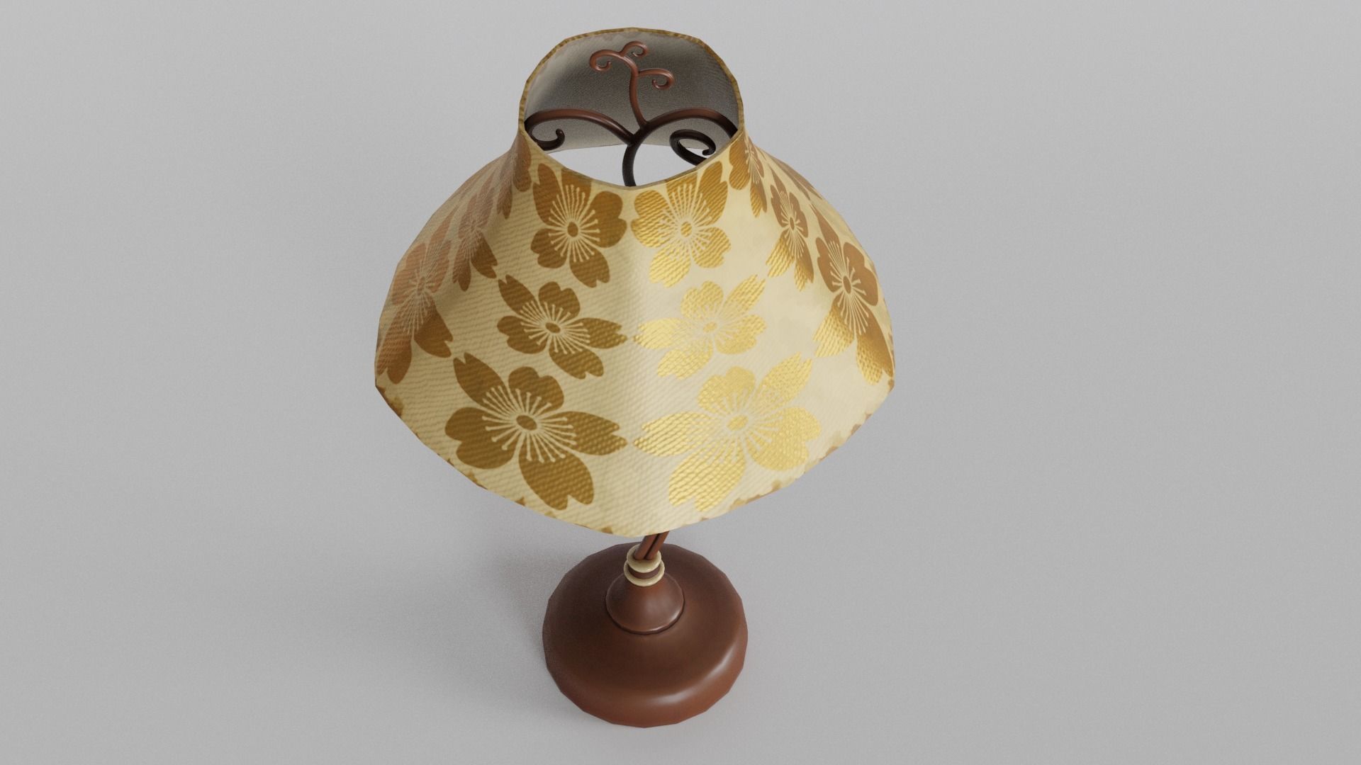 Bedroom Lamp 3D model_6