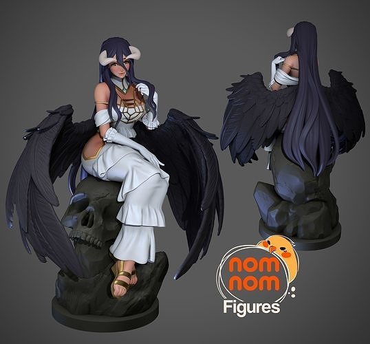 Albedo Version 1 and 2 - Overlord  3D print model