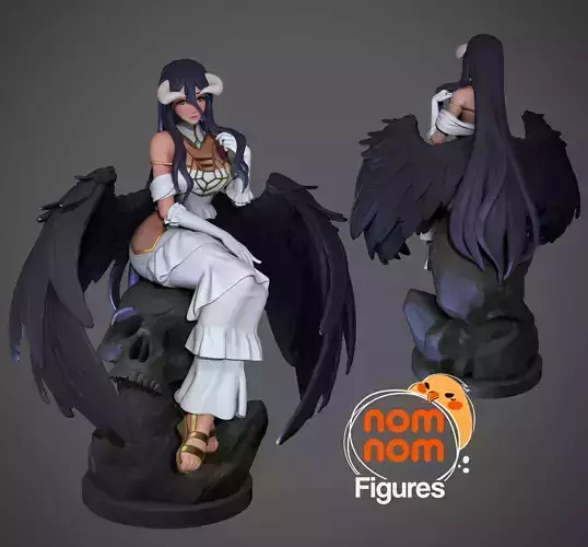 Albedo Version 1 and 2 - Overlord  3D print model