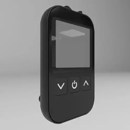 Blood Glucose Test Meter 3D model