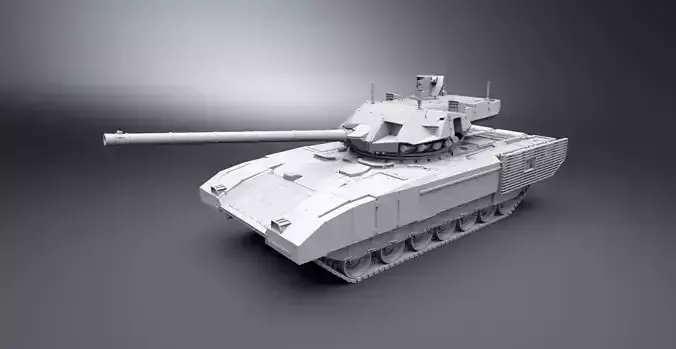 T14 Armata Scale model 3D print model