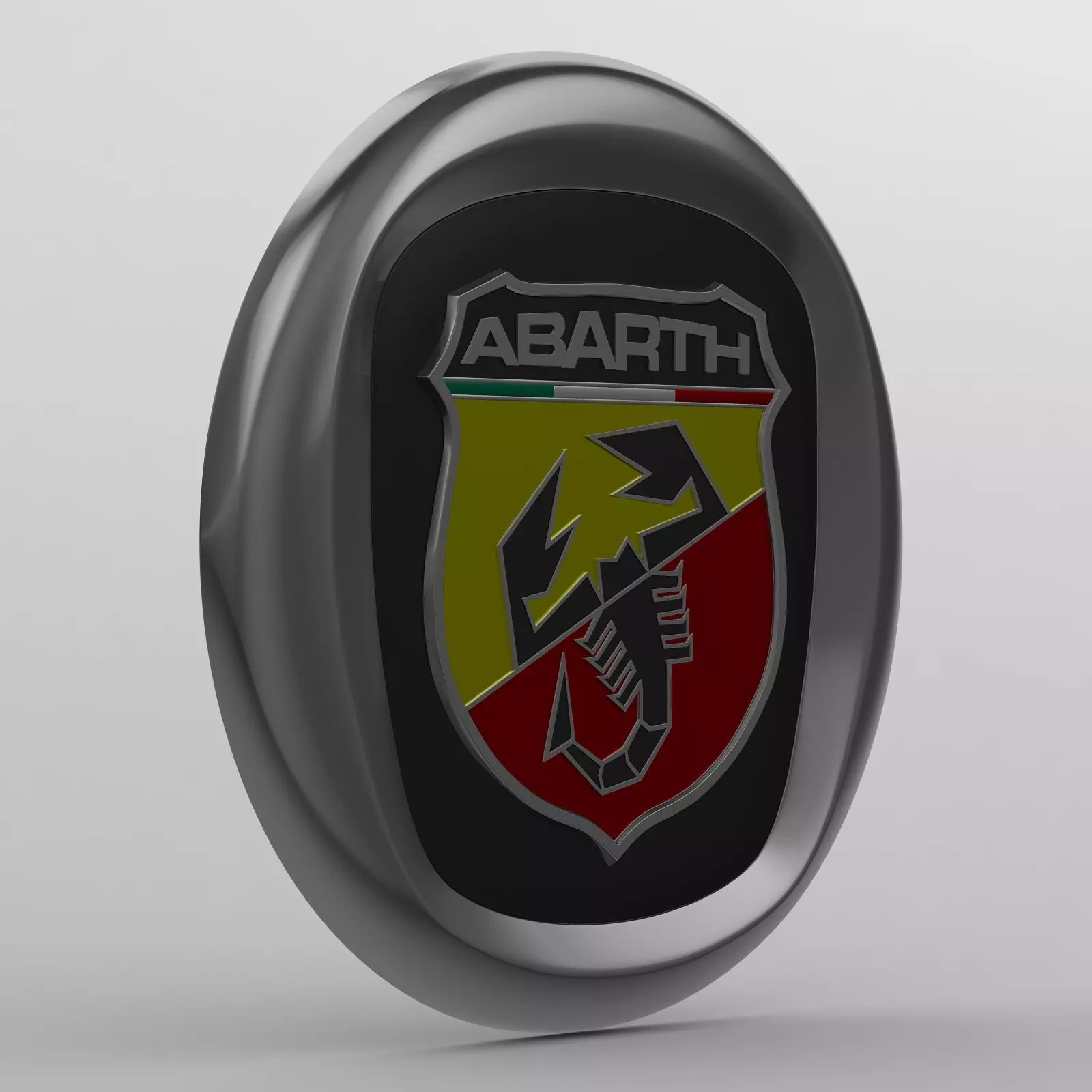 abarth logo 3D model_0