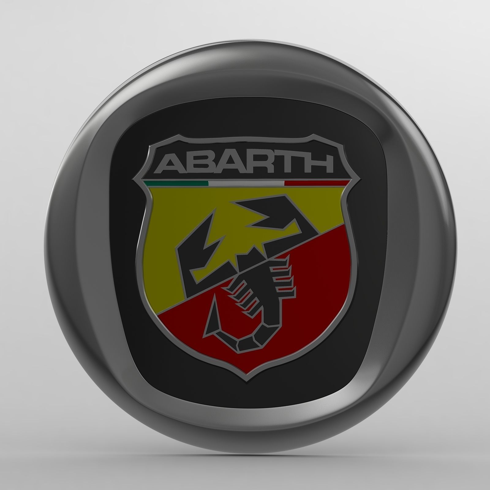 abarth logo 3D model_1