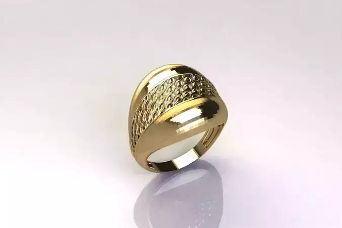 Women Plain Ring Group FTS READY STL