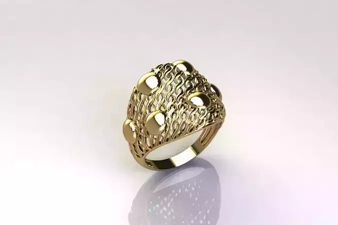 Women Plain Ring Group FTS READY STL