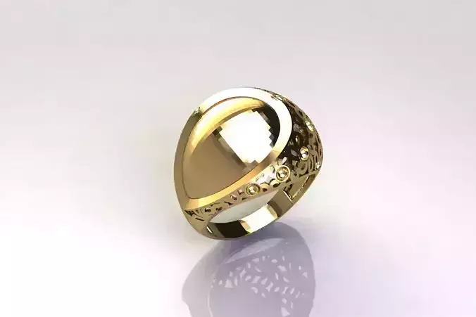 Women Plain Ring Group FTS READY STL