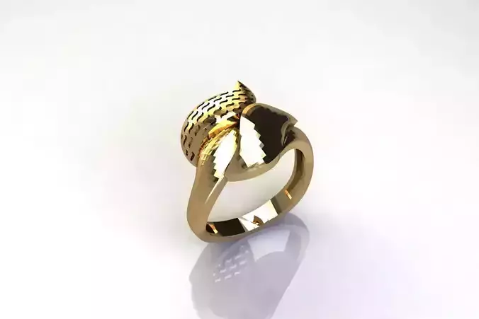 Women Plain Ring Group FTS READY STL