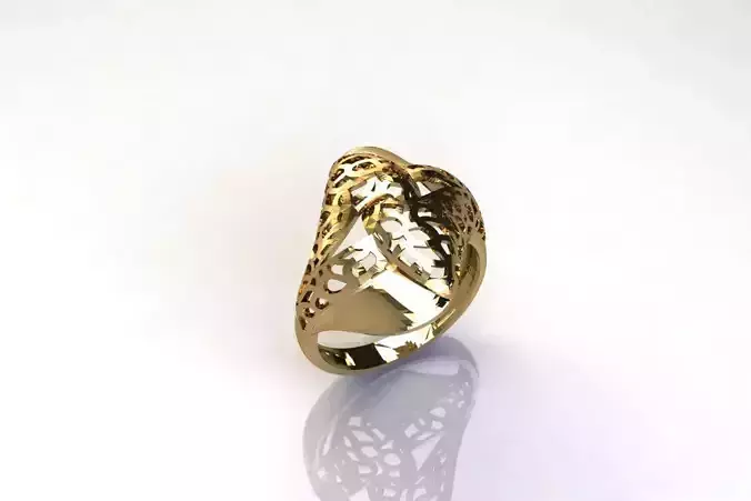 Women Plain Ring Group FTS READY STL