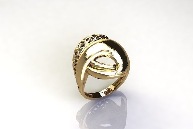 Women Plain Ring Group FTS READY STL 3D print model