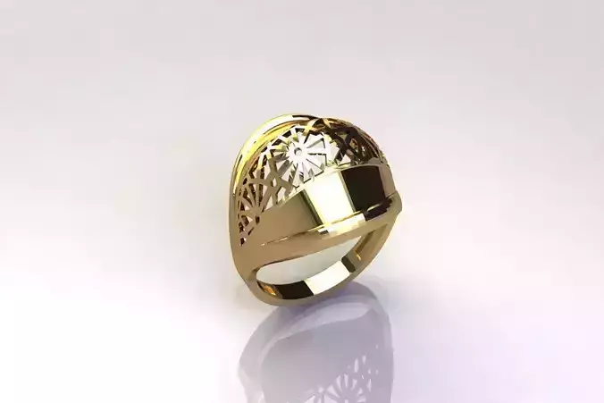 Women Plain Ring Group FTS READY STL