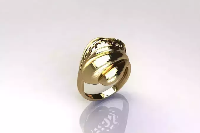 Women Plain Ring Group FTS READY STL