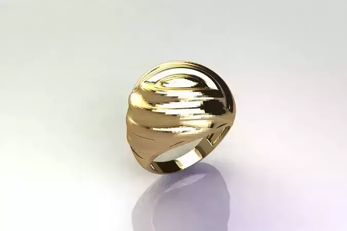 Women Plain Ring Group FTS READY STL