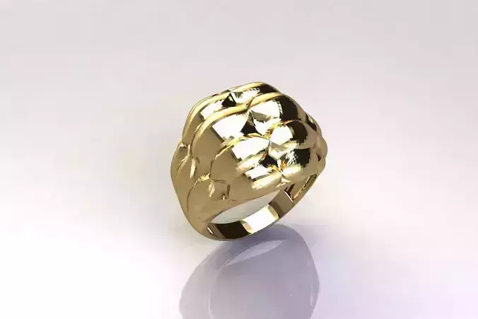 Women Plain Ring Group FTS READY STL