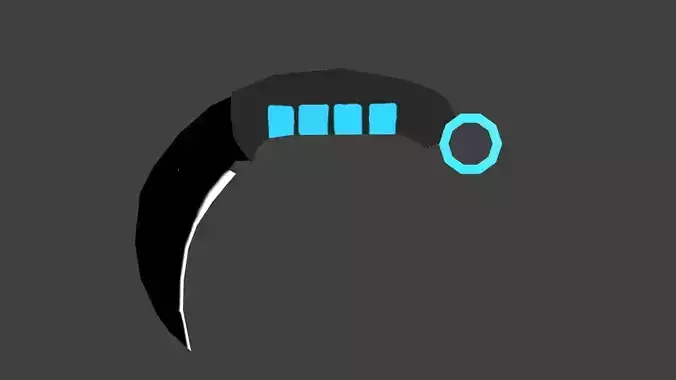 Karambit-1 black and blue