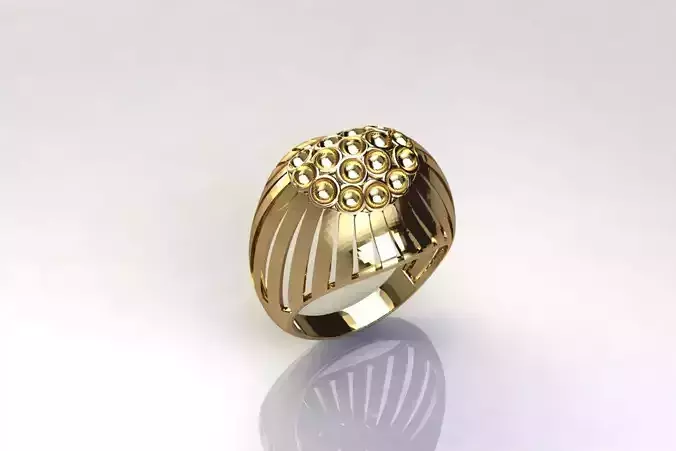 Women Plain Ring Group FTS READY STL