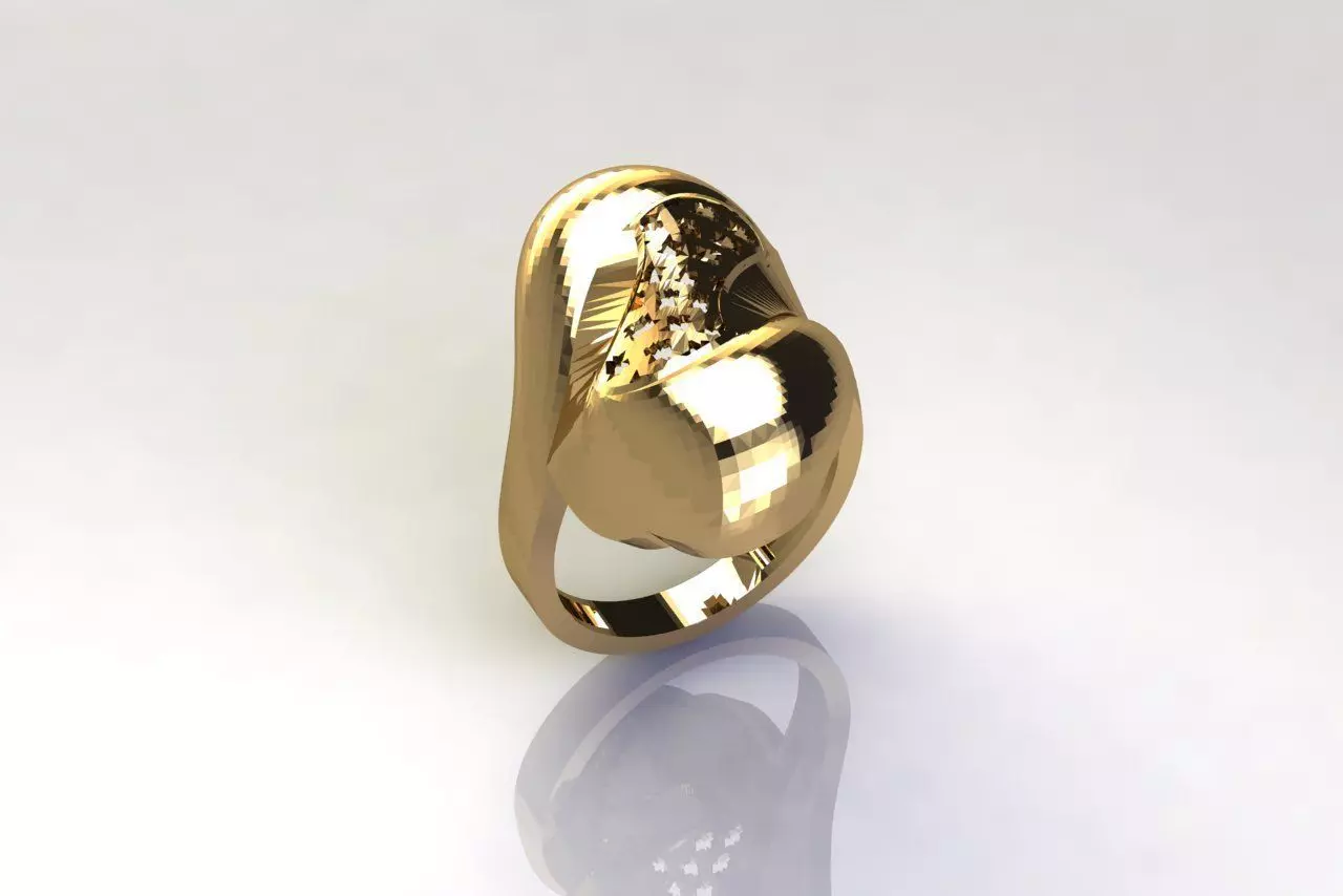 Women Plain Ring Group FTS READY STL 3D print model_0