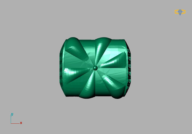 Women Plain Ring Group FTS READY STL 3D print model_2