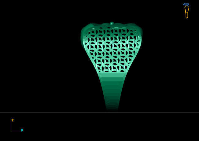 Women Plain Ring Group FTS READY STL 3D print model_4