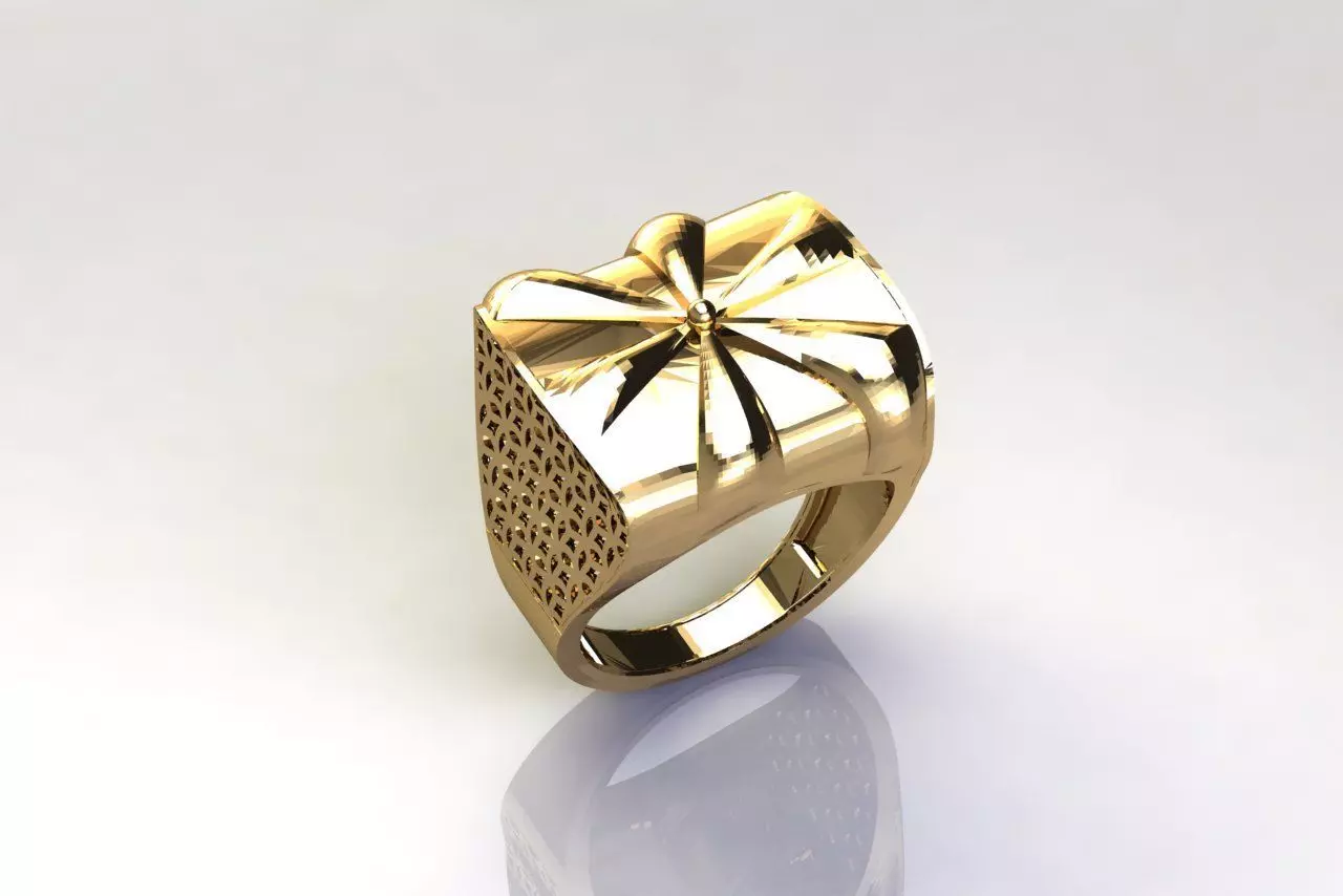 Women Plain Ring Group FTS READY STL 3D print model_0