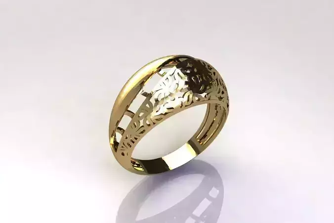 Women Plain Ring Group FTS READY STL