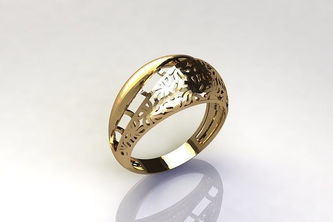 Women Plain Ring Group FTS READY STL 3D print model