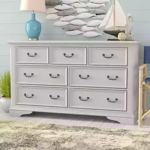 Off White Javion Drawer Chest