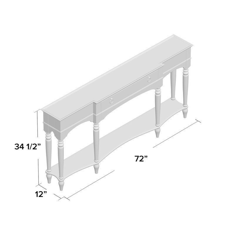 Brooker Console Table 3D model_1