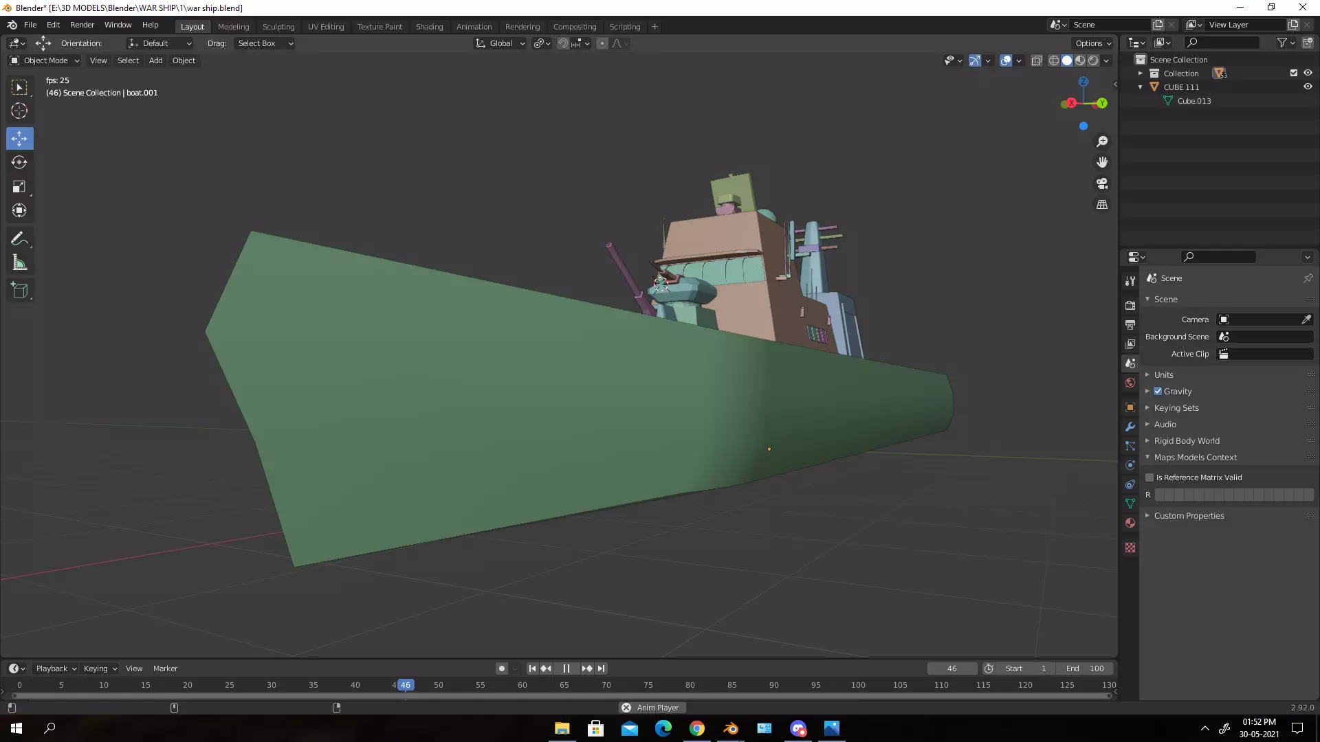 NAVI SHIP Free 3D model