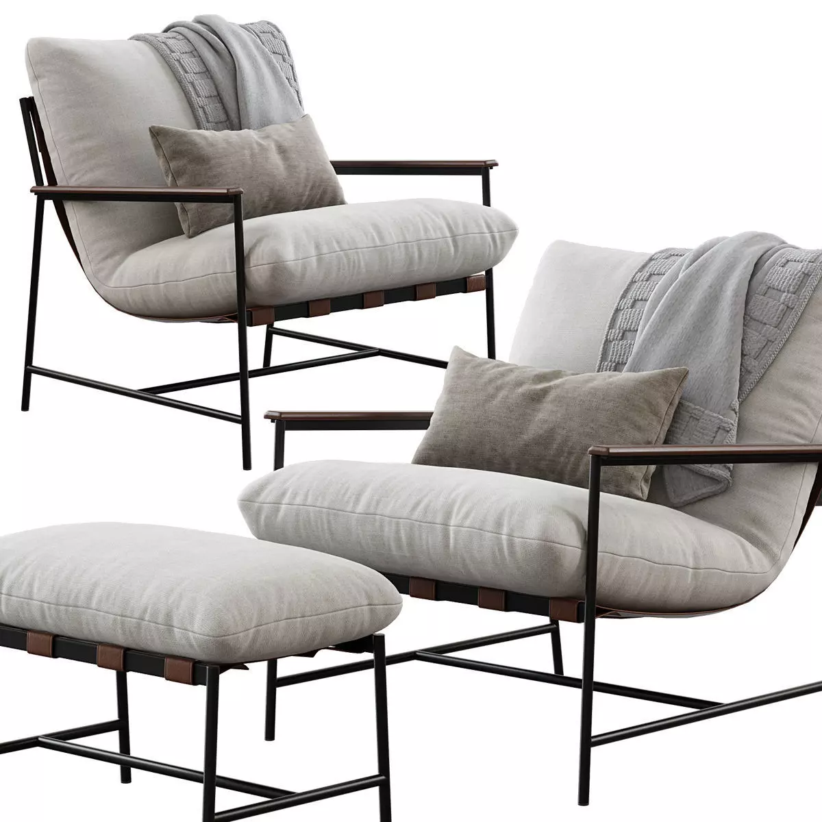 Vail Lounge Chair 3D model