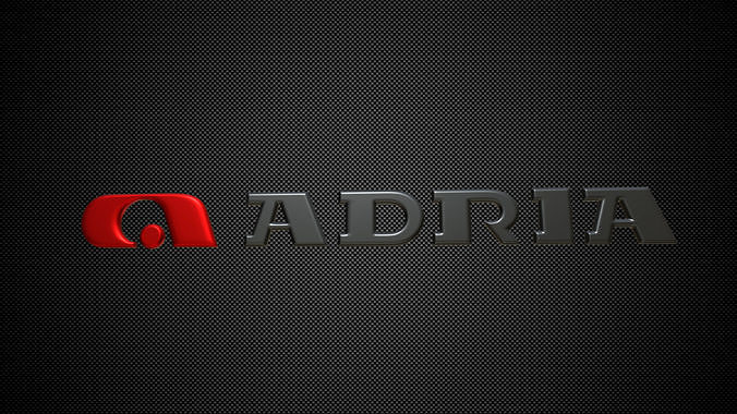 adria logo 3D model