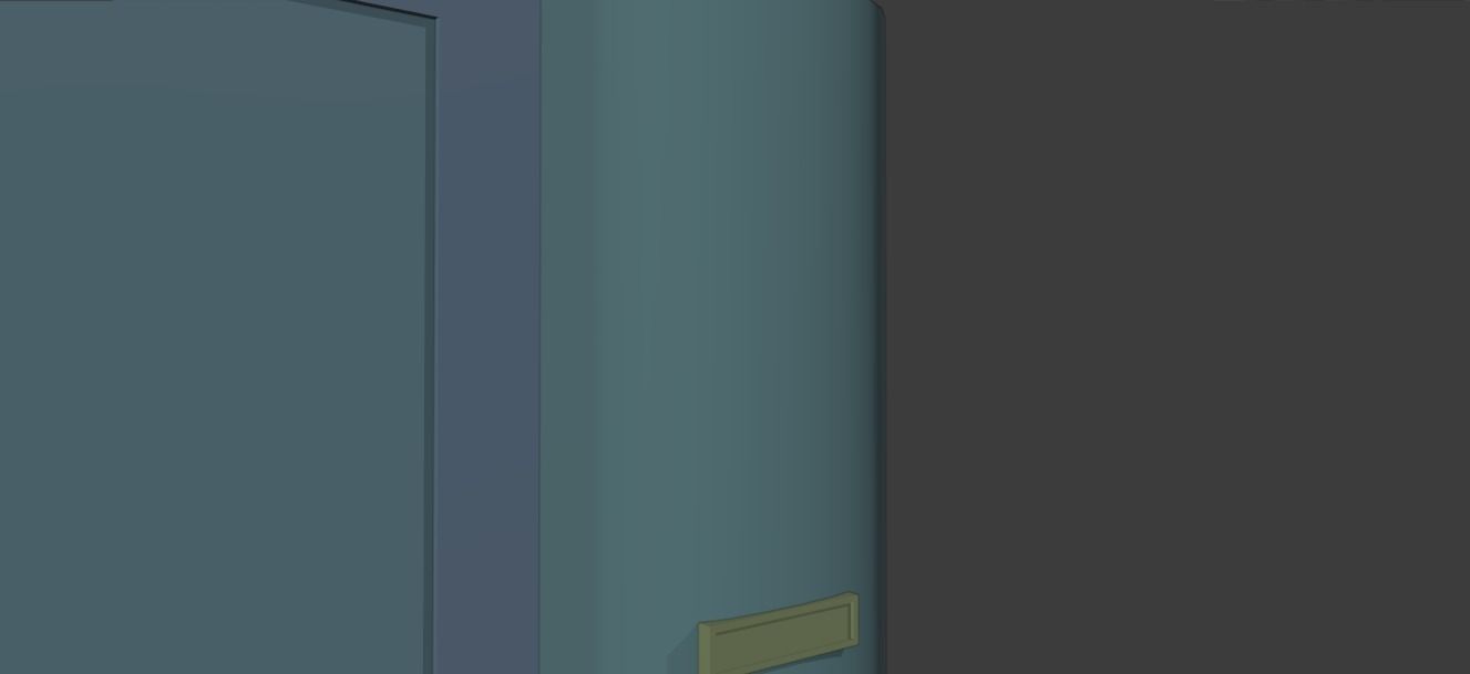 Vending Machine DH01 and Coke Low-poly 3D model_20