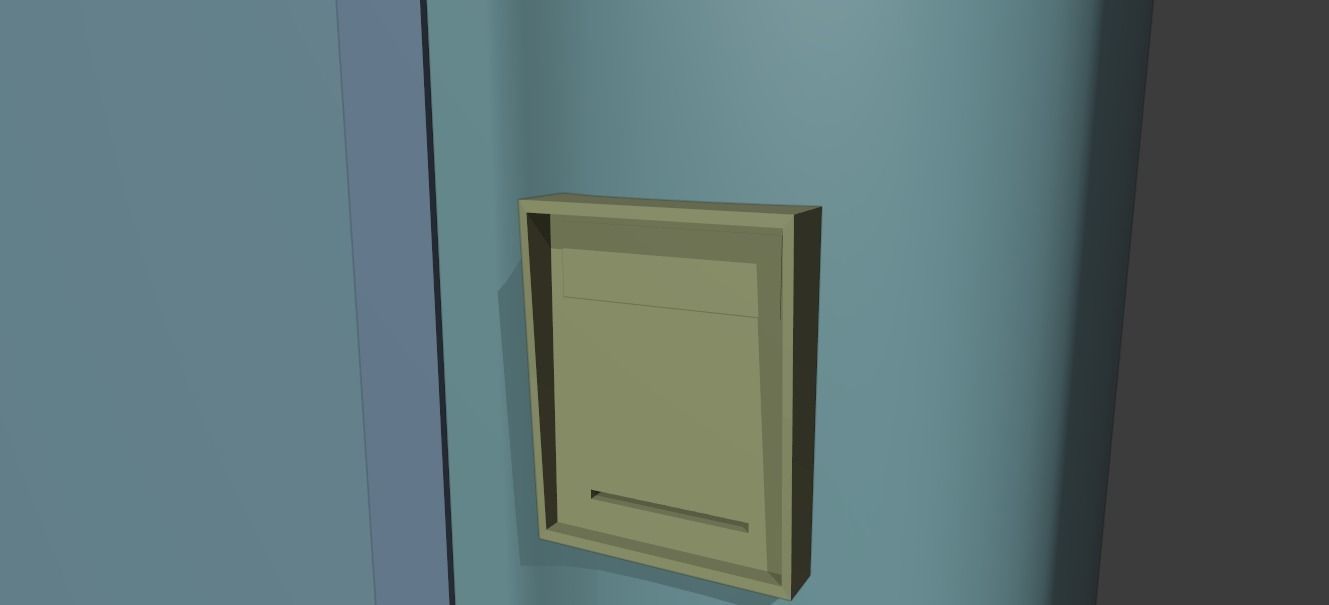 Vending Machine DH01 and Coke Low-poly 3D model_17