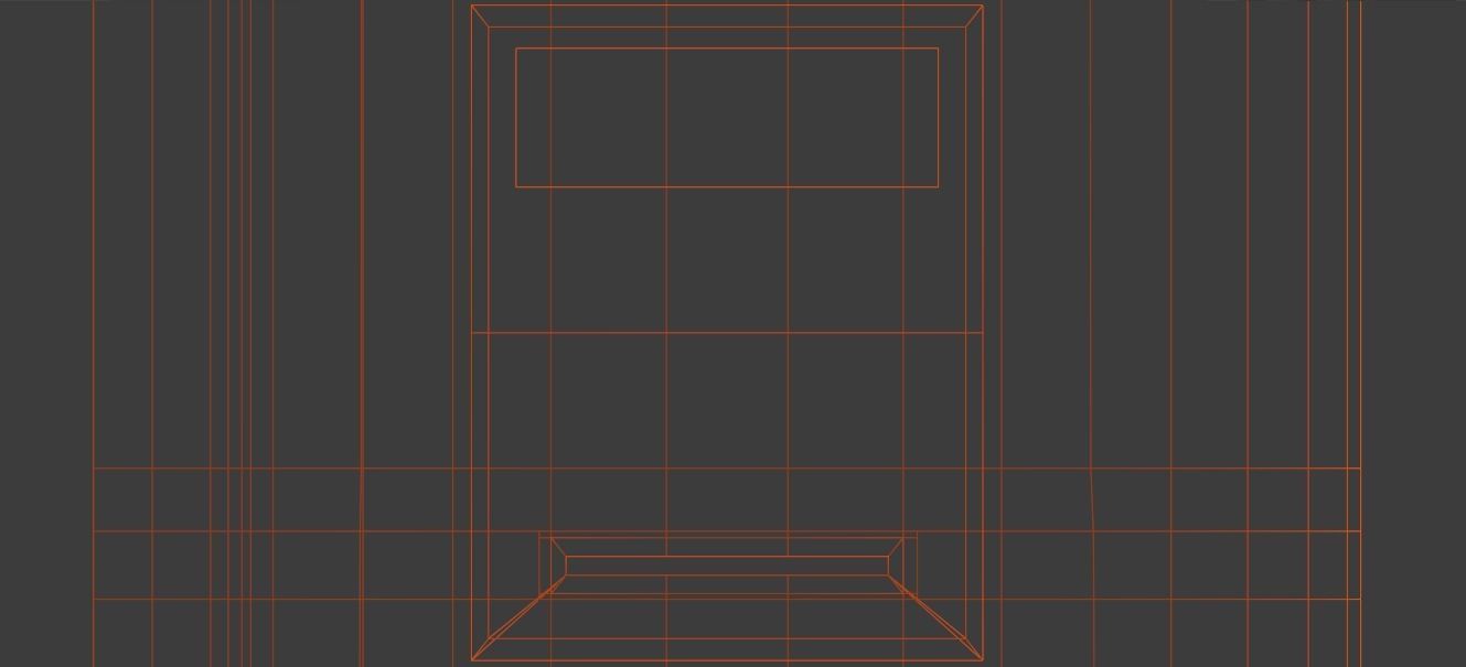 Vending Machine DH01 and Coke Low-poly 3D model_29