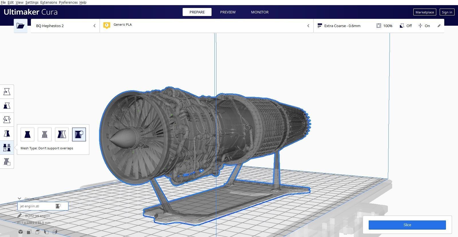 jet engine for Print 3D print model_6