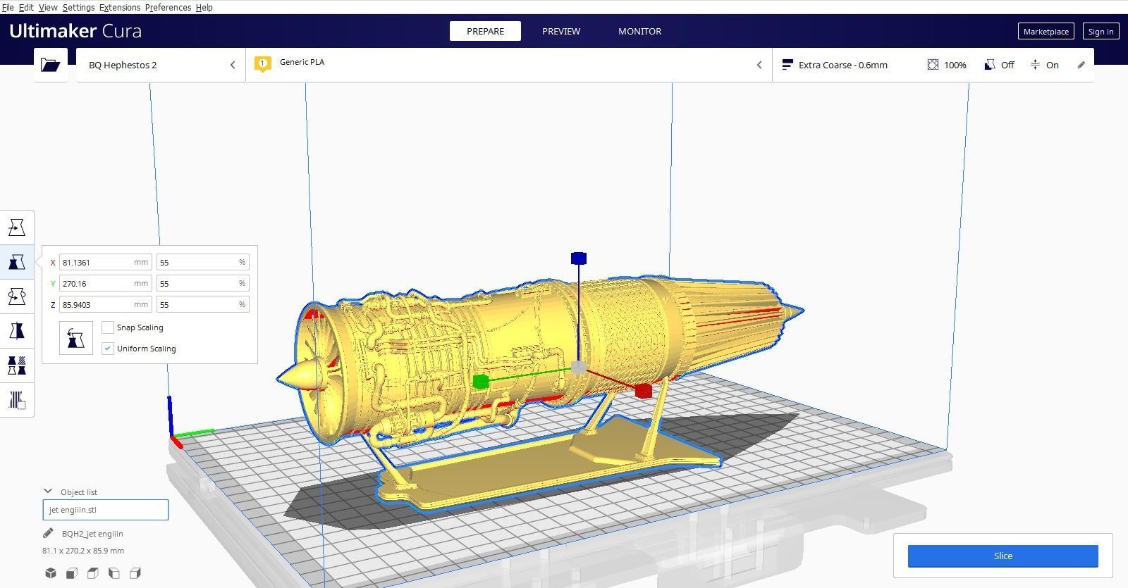 jet engine for Print 3D print model_5