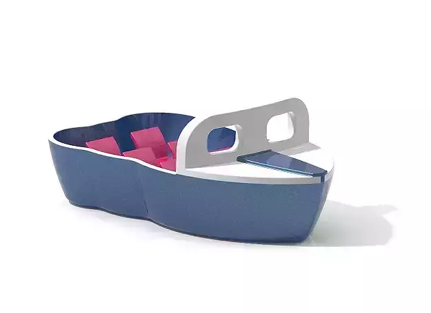 Kids Tourist Boat 3D print model