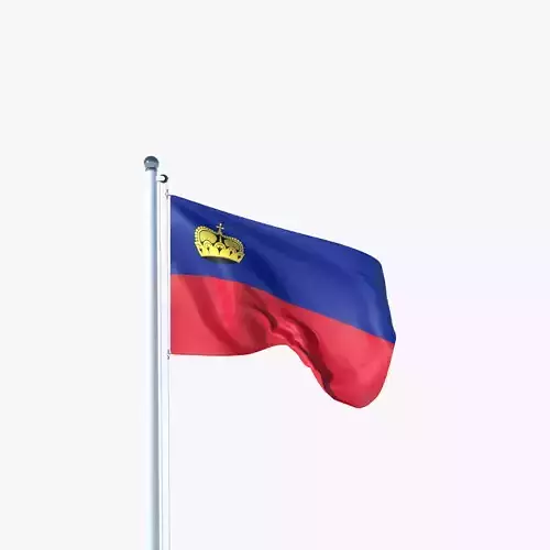 Animated Flag of Liechtenstein