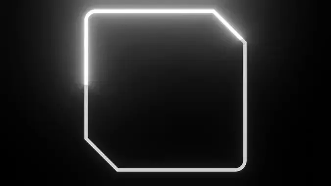 Outline Animation - made in Blender