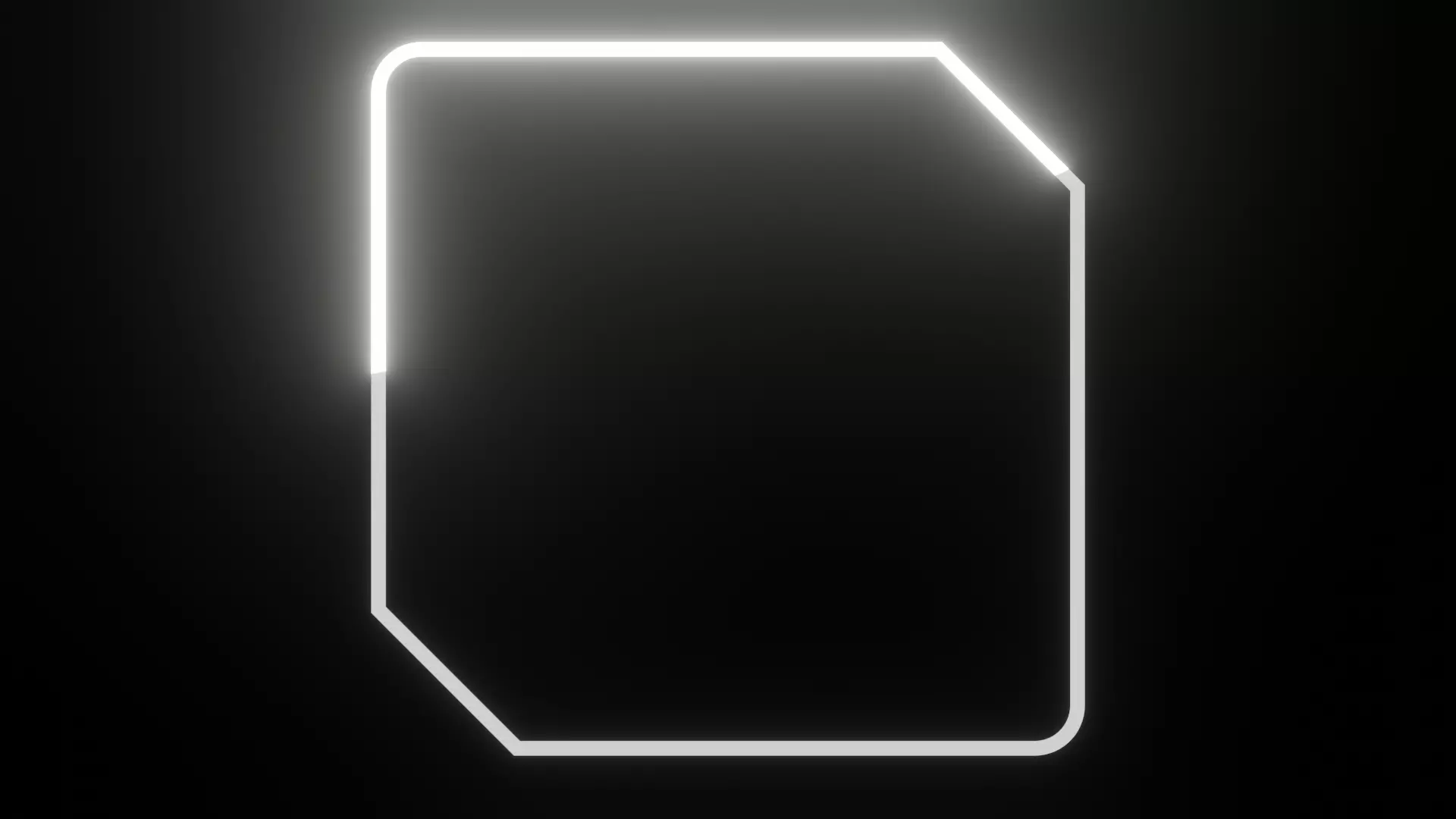 Outline Animation - made in Blender Low-poly 3D model