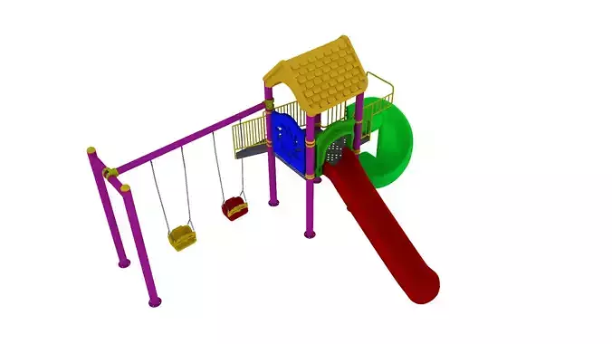 Outdoor kids playground 4