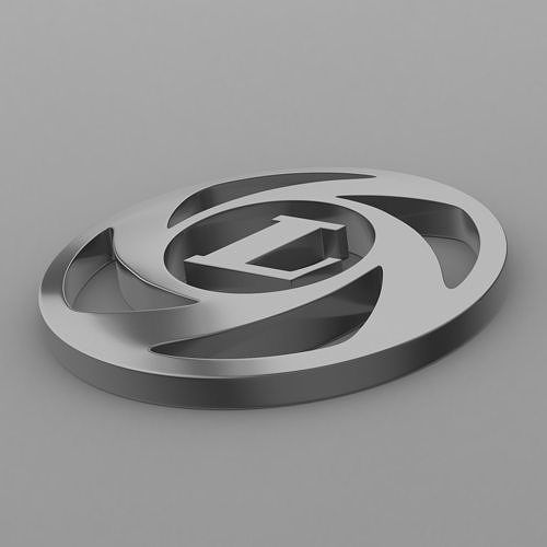 ashok leyland logo 3D model
