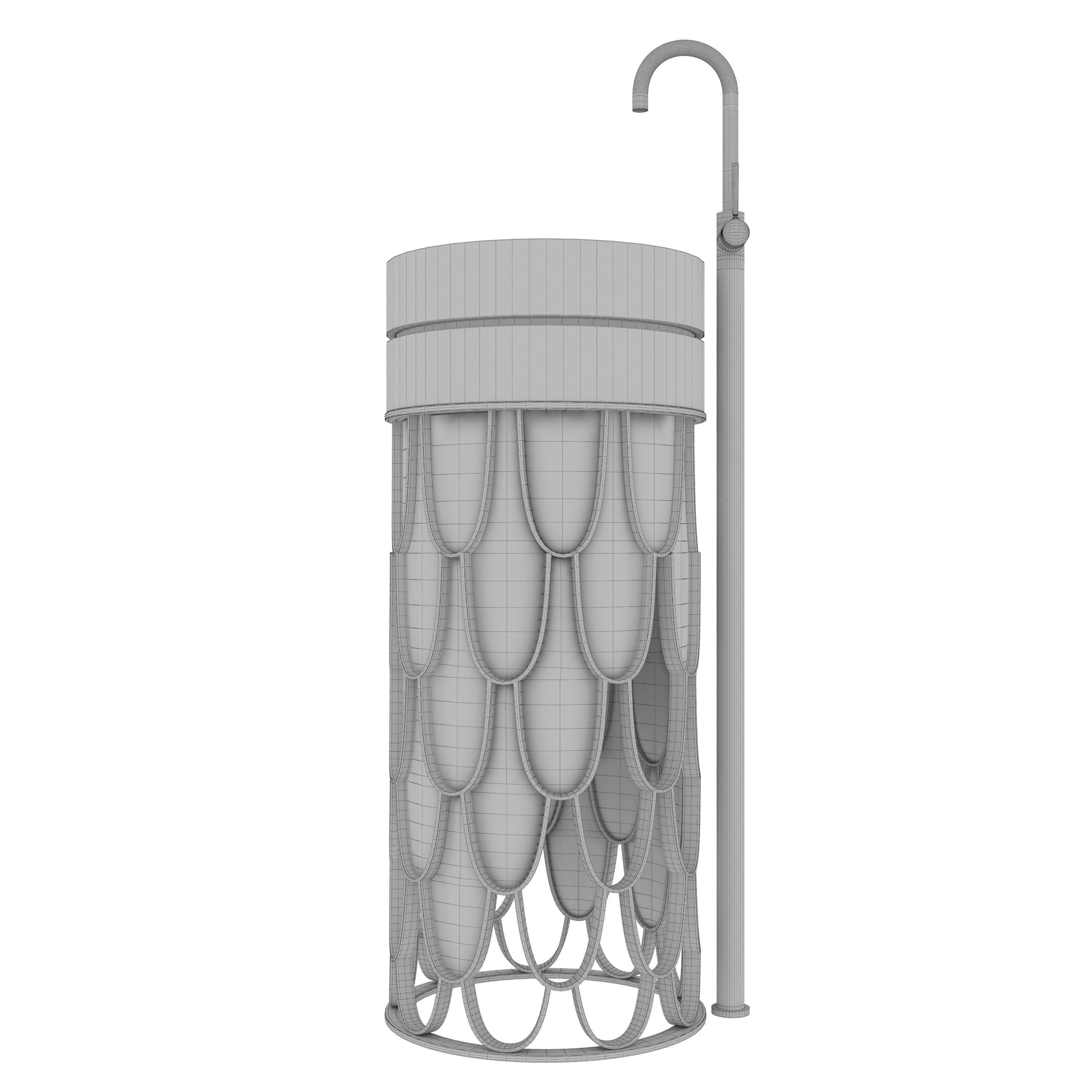 Maison valentina luxury bathrooms washbasin Free 3D model_3