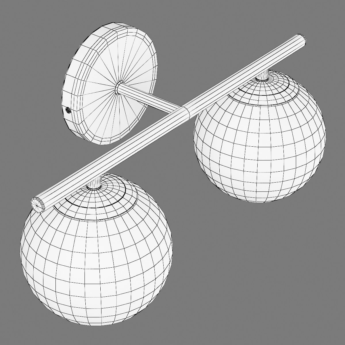 81552x Croco Lightstar sconce 3D model_11