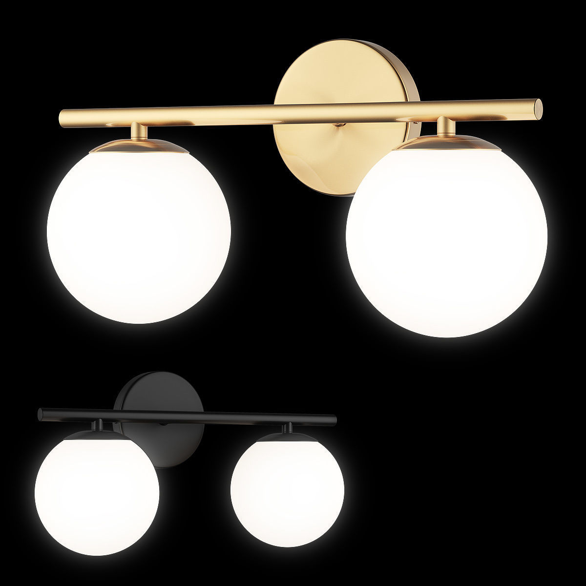 81552x Croco Lightstar sconce 3D model_1