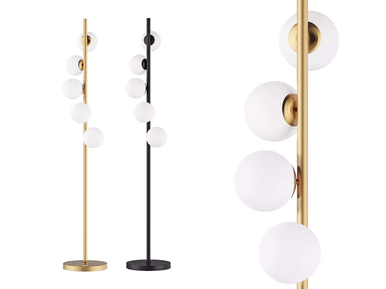 81575x Croco Lightstar floor lamp 3D model